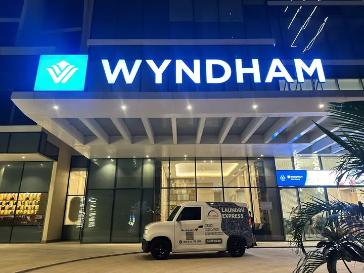 Evening delivery at Wyndham Soleil Danang